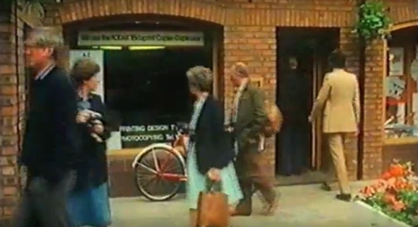 Kall Kwik shop in Stonegate Arcade York in 1983