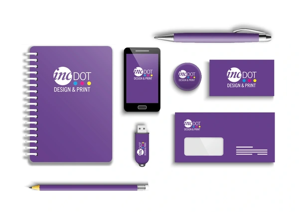  Inc Dot Stationery Mockup